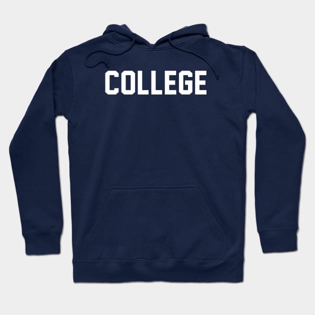 COLLEGE Hoodie by JP